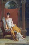 Alexandre-Evariste Fragonard Madame Recamier oil painting